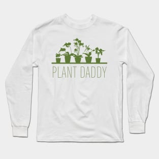 Plant Daddy - Green Long Sleeve T-Shirt